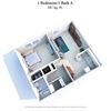 1 Bedroom 1 Bath